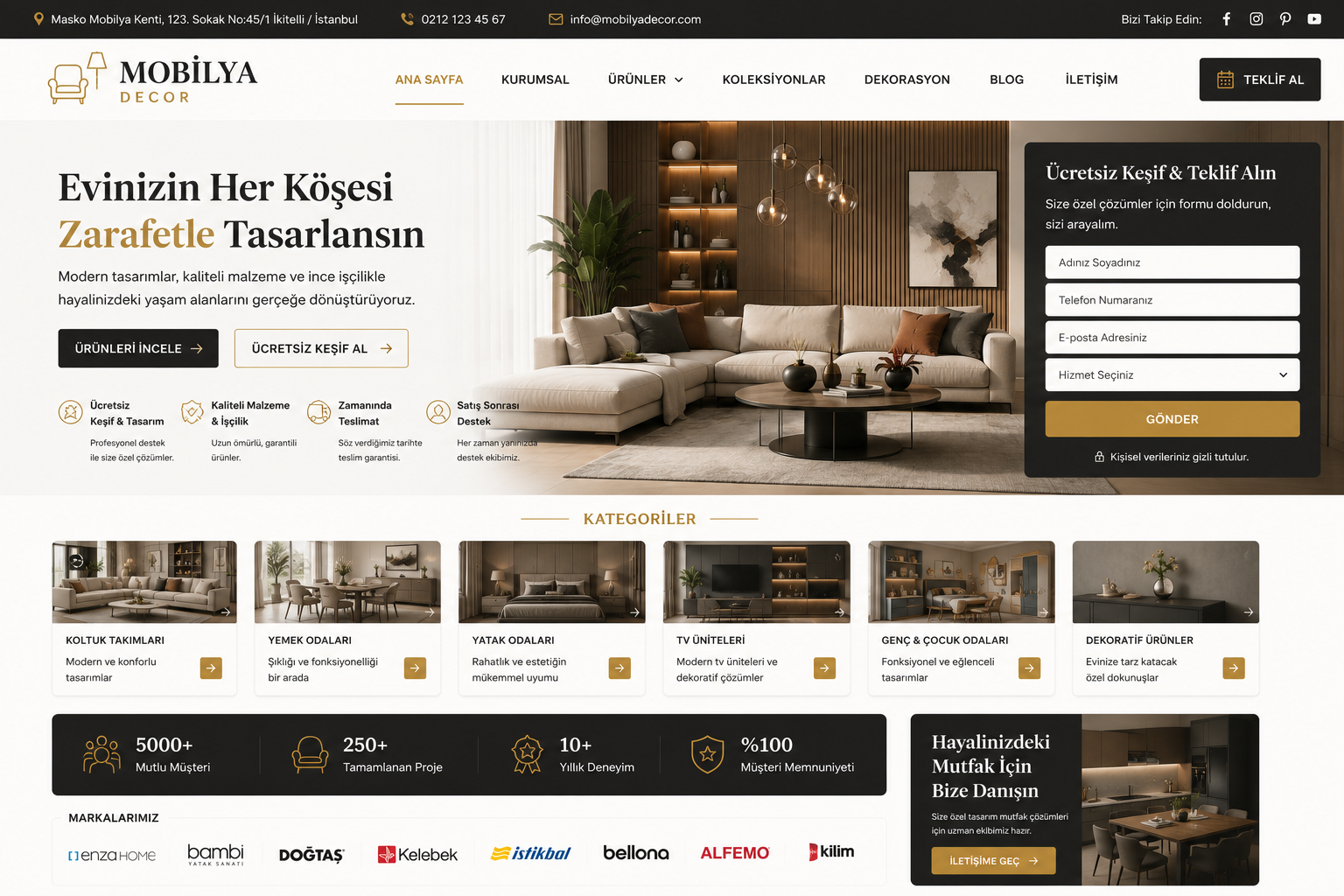Hazır Masaj Salonu tasarımı - hazır web sitesi